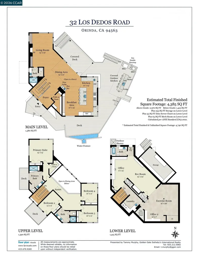 32 Los Dedos Road Orinda CA 94563