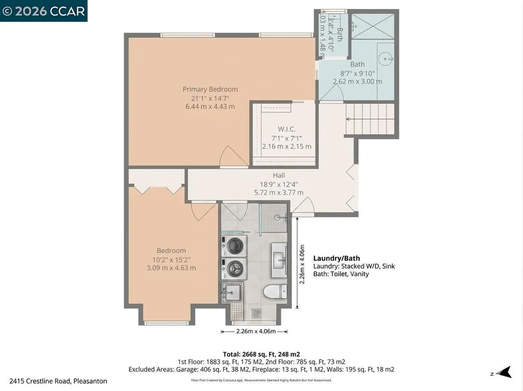 2415 Crestline Road Pleasanton CA 94566