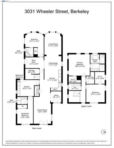 3031 Wheeler Street Berkeley CA 94705