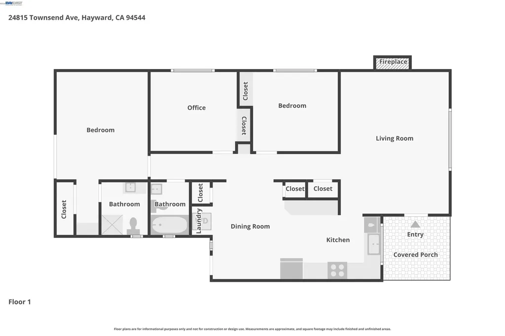 24815 Townsend Avenue Hayward CA 94544