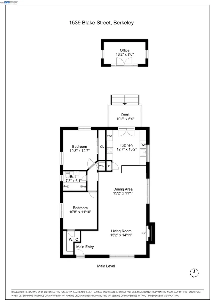 1539 Blake Street Berkeley CA 94703