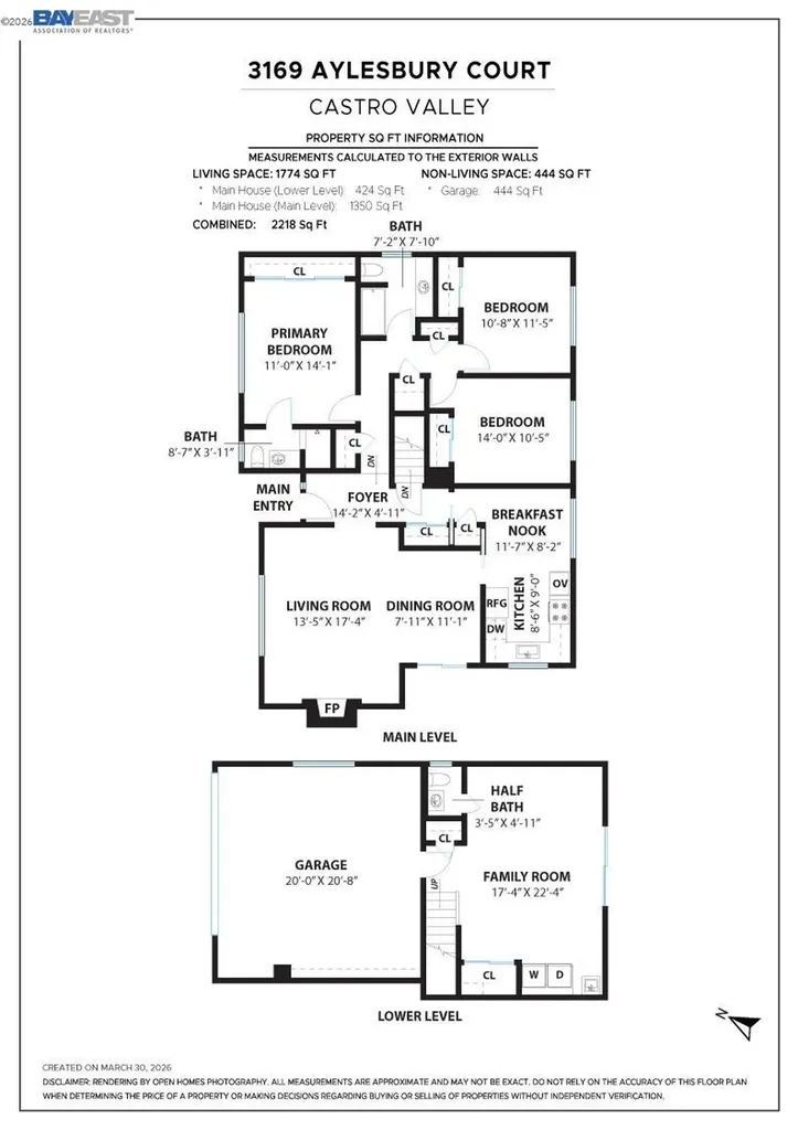 3169 Aylesbury Court Castro Valley CA 94546
