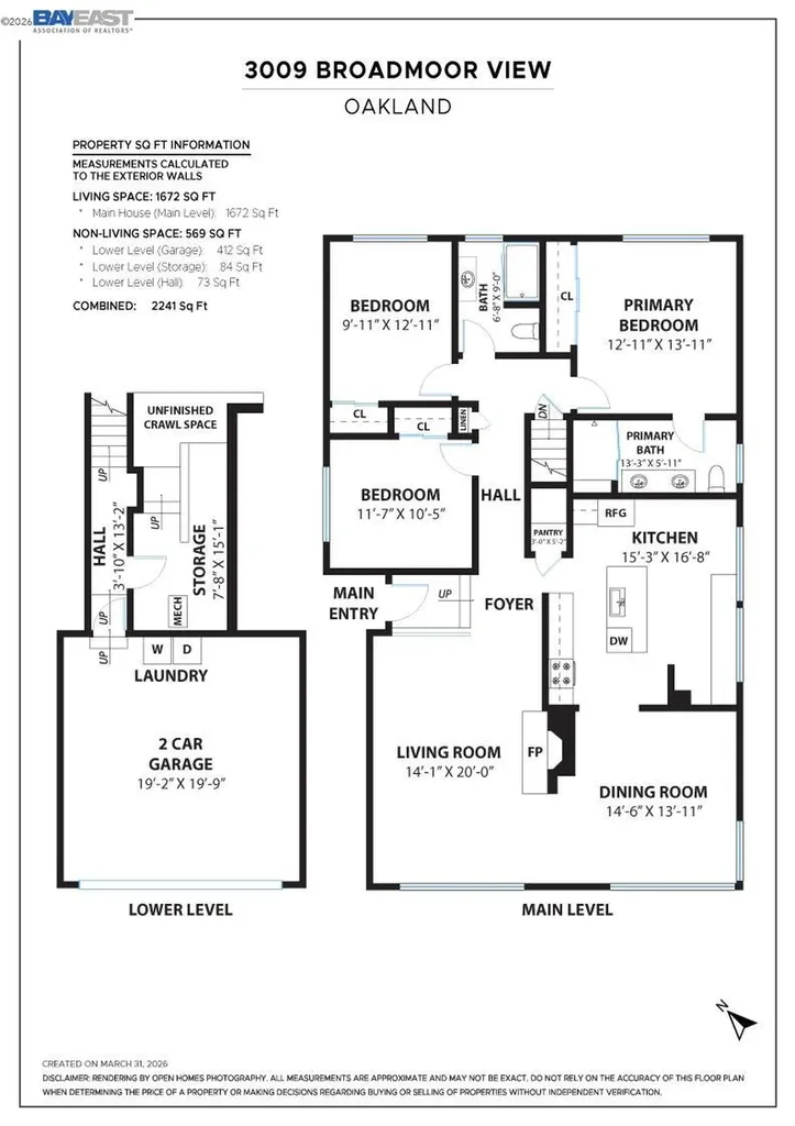 3009 Broadmoor View Oakland CA 94605