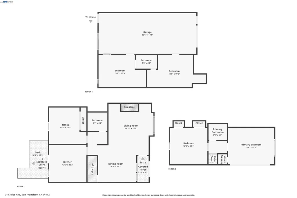 219 Jules Avenue San Francisco CA 94112