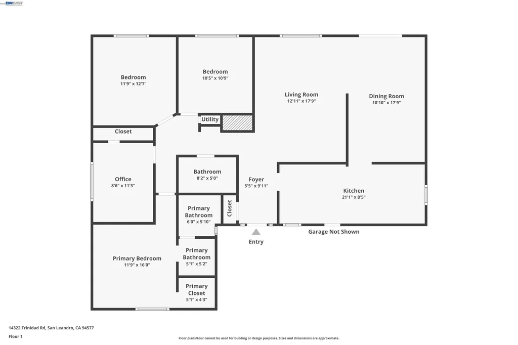 14322 Trinidad Road San Leandro CA 94577