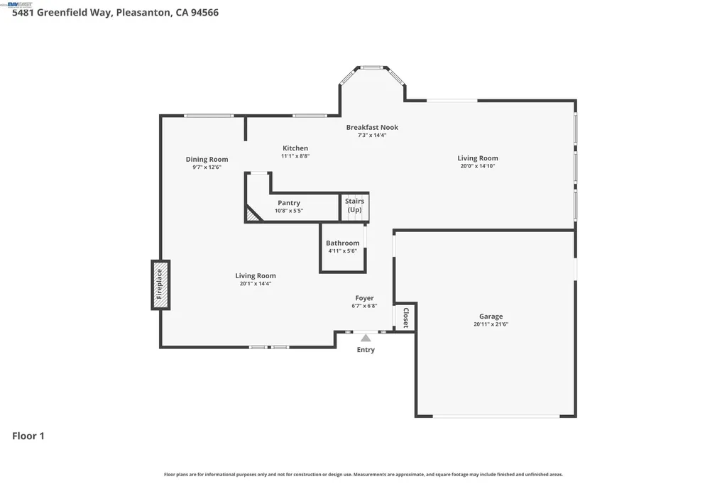 5481 Greenfield Way Pleasanton CA 94566