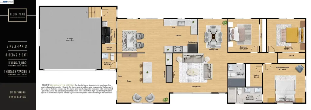 275 Orchard Road Orinda CA 94563