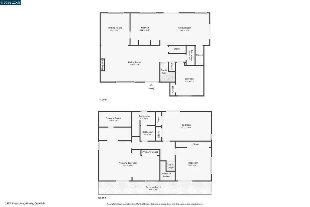 2537 Simas Avenue Pinole CA 94564
