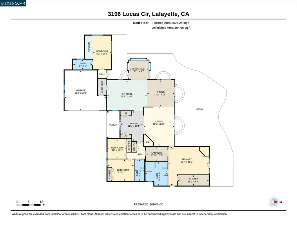 3196 Lucas Circle Lafayette CA 94549