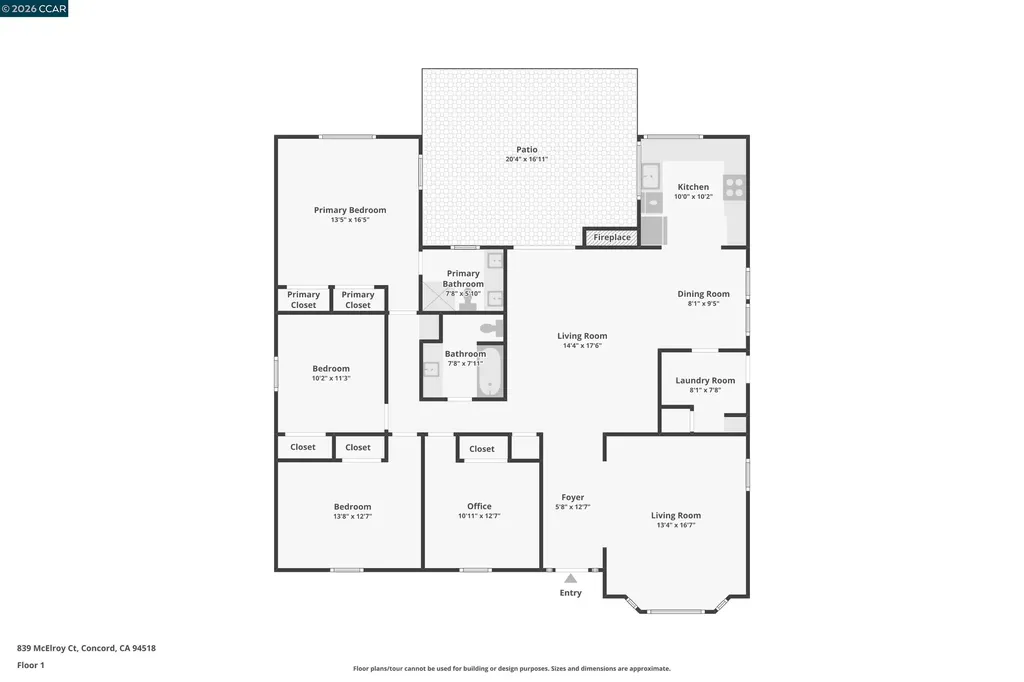 839 Mcelroy Court Concord CA 94518