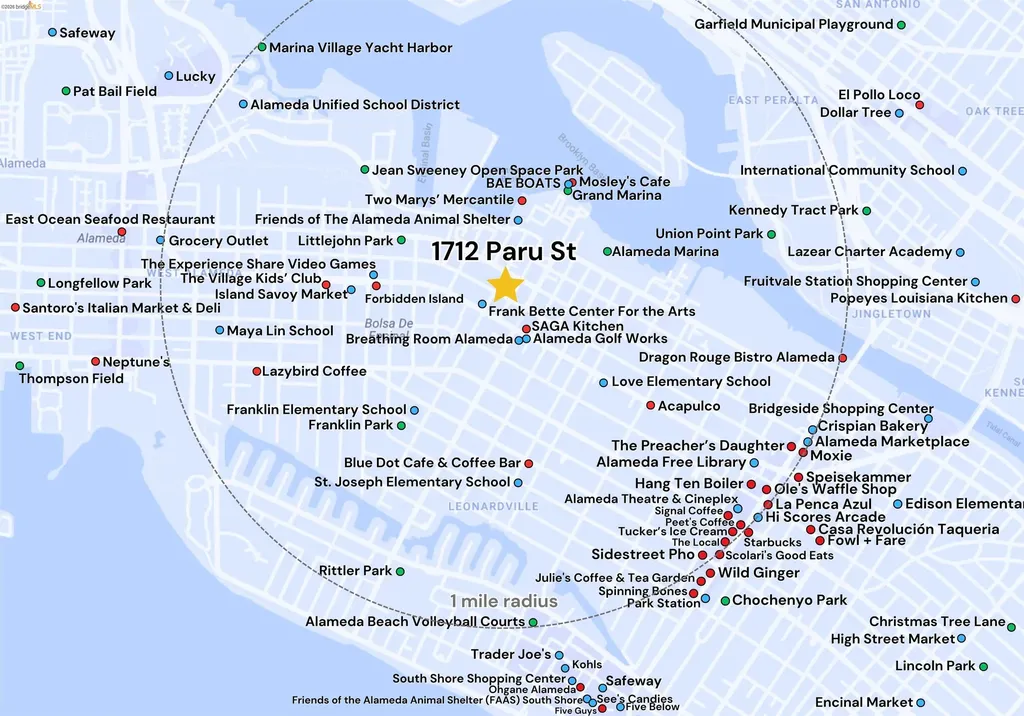 1712 Paru Street Alameda CA 94501