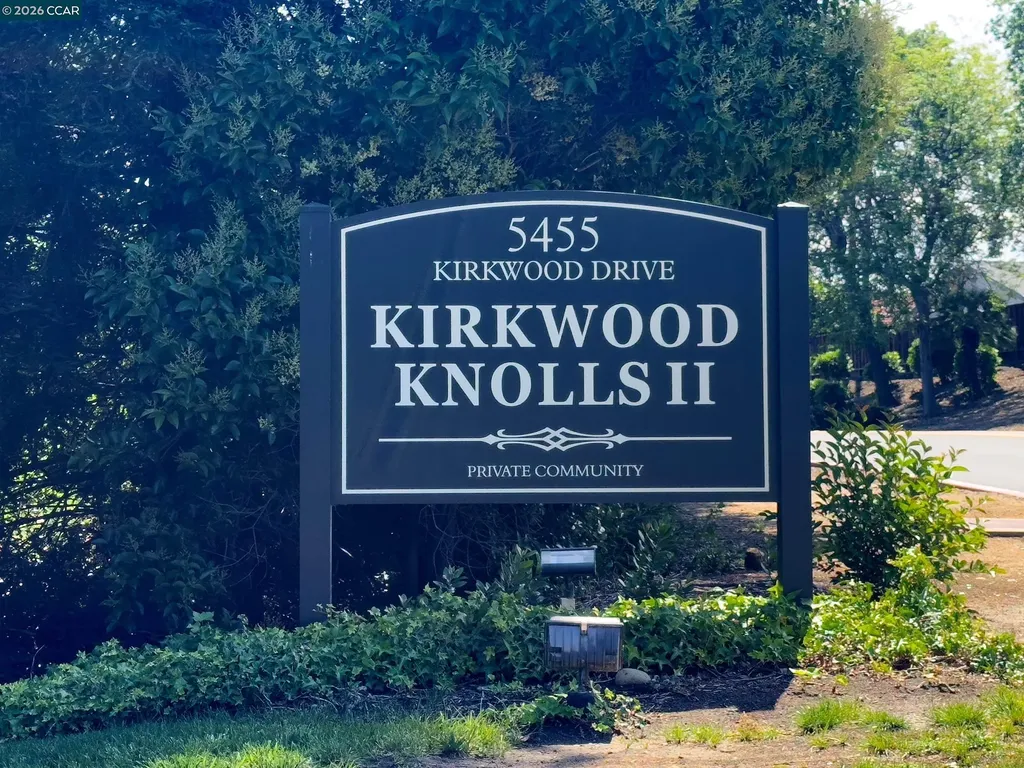 5455 Kirkwood Drive Concord CA 94521