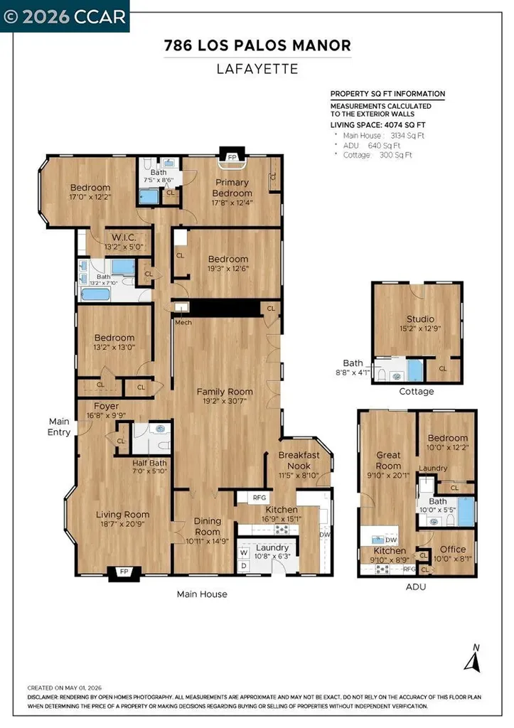 786 Los Palos Manor Lafayette CA 94549
