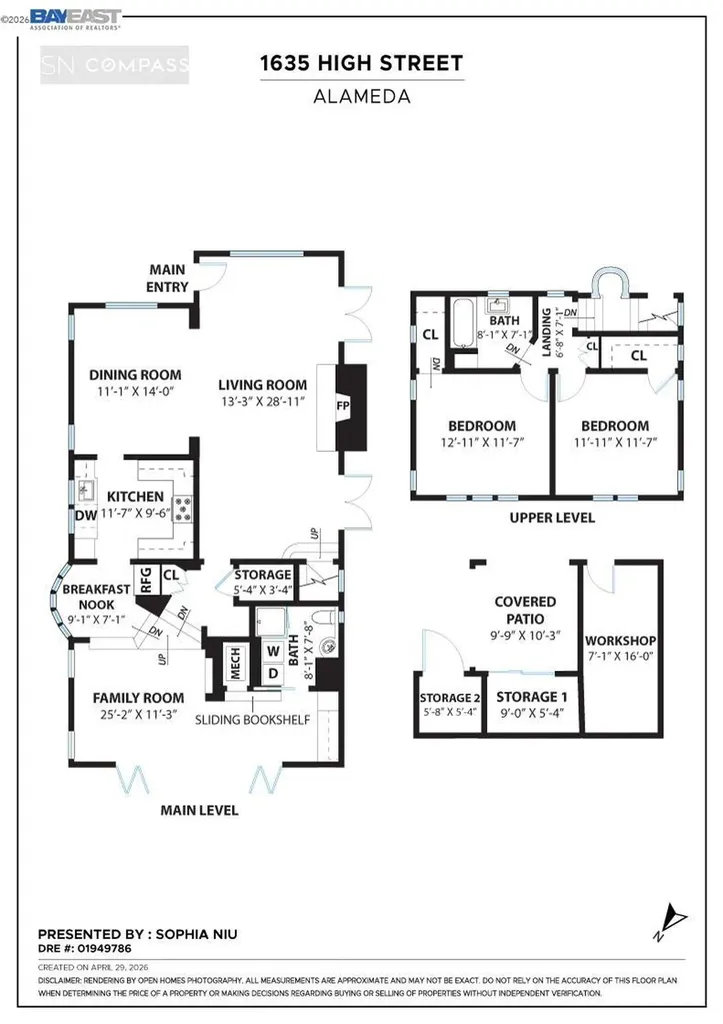 1635 High Street Alameda CA 94501