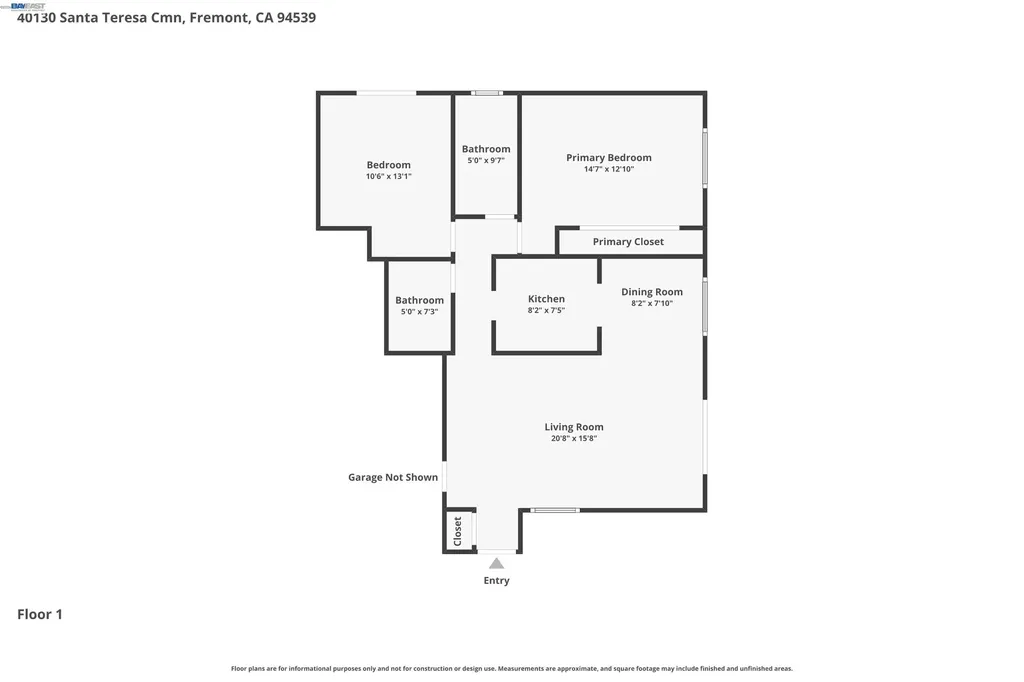 40130 Santa Teresa Common Fremont CA 94539