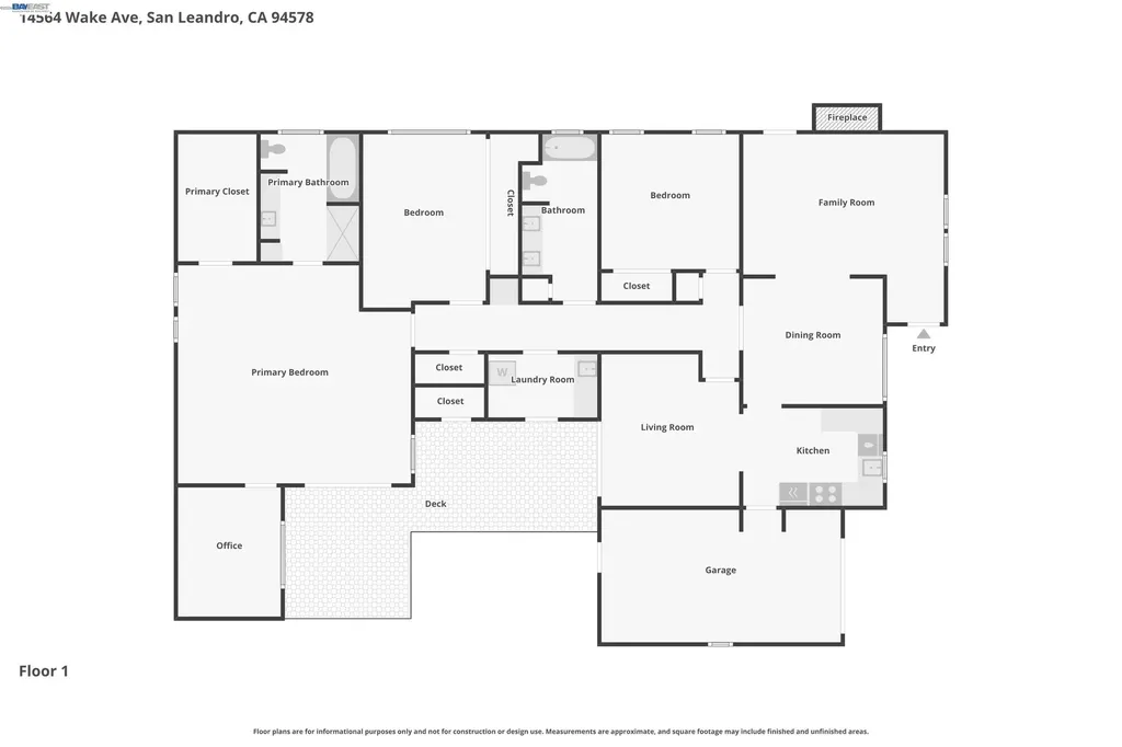 14564 Wake Avenue San Leandro CA 94578