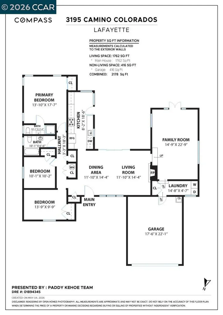 3195 Camino Colorados Lafayette CA 94549