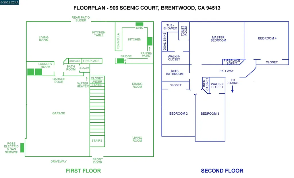 906 Scenic Court Brentwood CA 94513