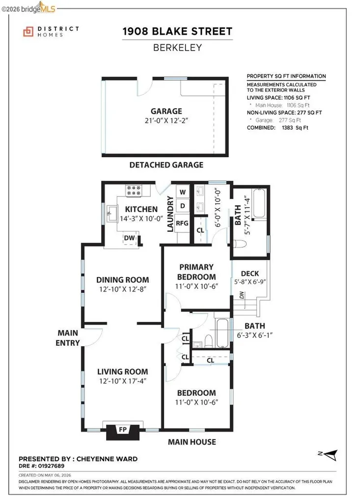 1908 Blake Street Berkeley CA 94704