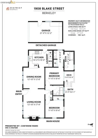 1908 Blake Street Berkeley CA 94704
