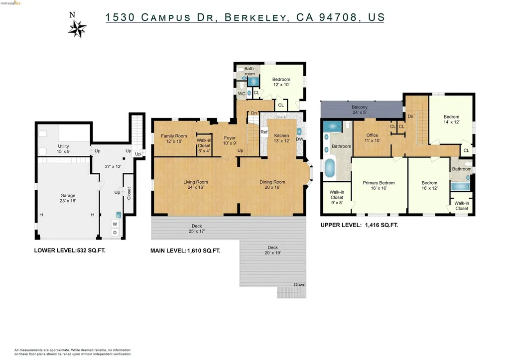 1530 Campus Drive Berkeley CA 94708