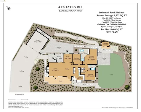 4 Estates Drive Kensington CA 94707