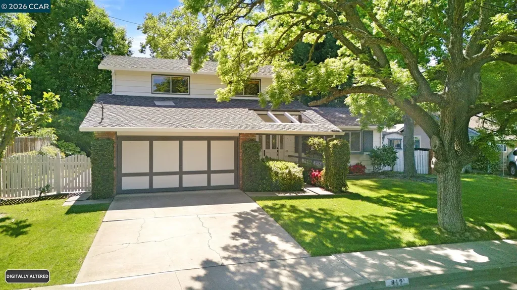 417 Persimmon Road Walnut Creek CA 94598