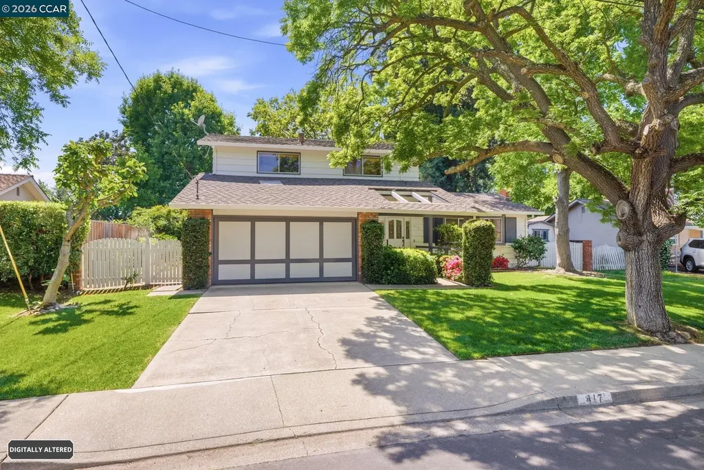 417 Persimmon Road Walnut Creek CA 94598