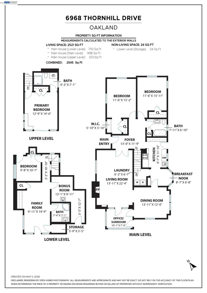 6968 Thornhill Drive Oakland CA 94611
