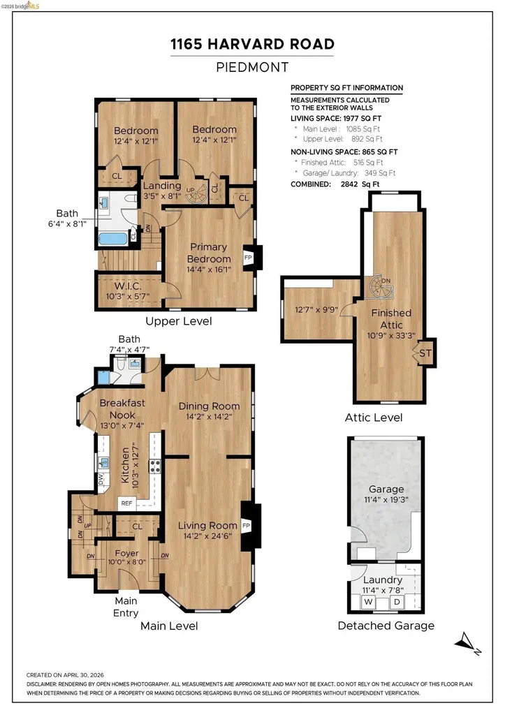 1165 Harvard Road Piedmont CA 94610
