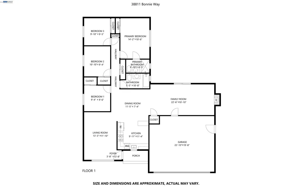 38811 Bonnie Way Fremont CA 94536
