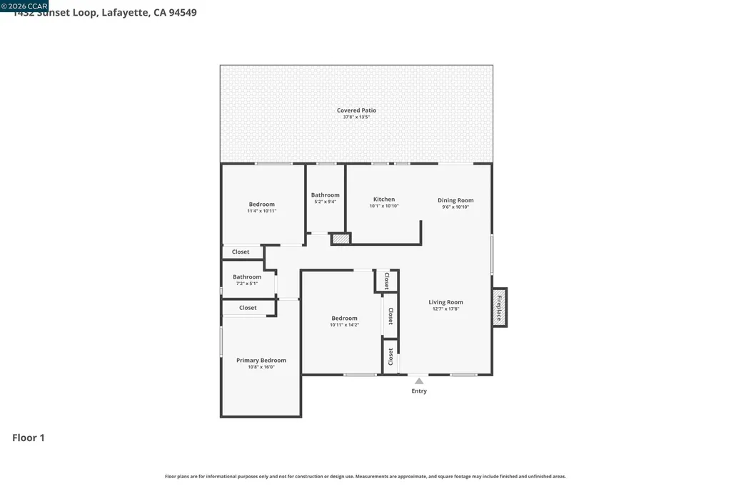 1432 Sunset Loop Lafayette CA 94549