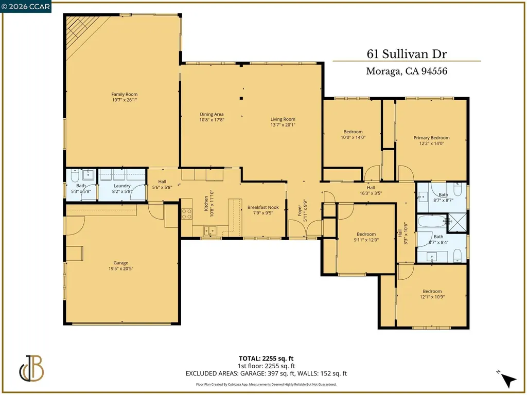 61 Sullivan Drive Moraga CA 94556