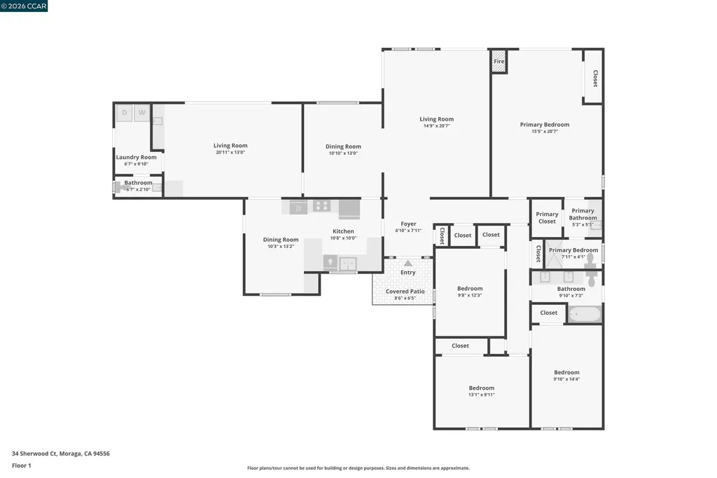 34 Sherwood Court Moraga CA 94556
