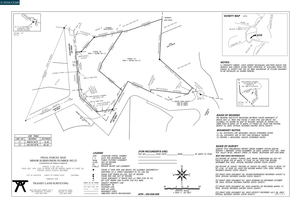 822 Acalanes Road Lafayette CA 94549