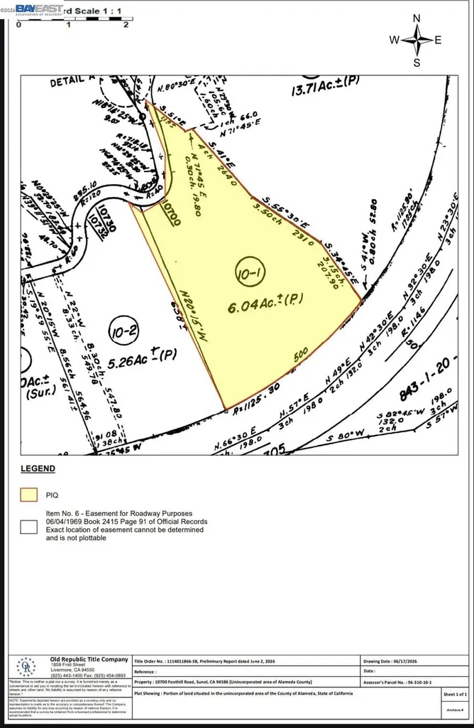 10700 Foothill Road Sunol CA 94586