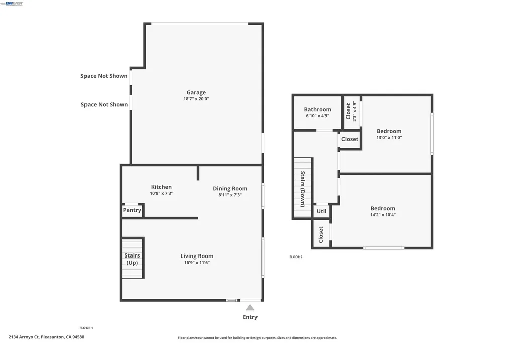 2134 Arroyo Court Pleasanton CA 94588