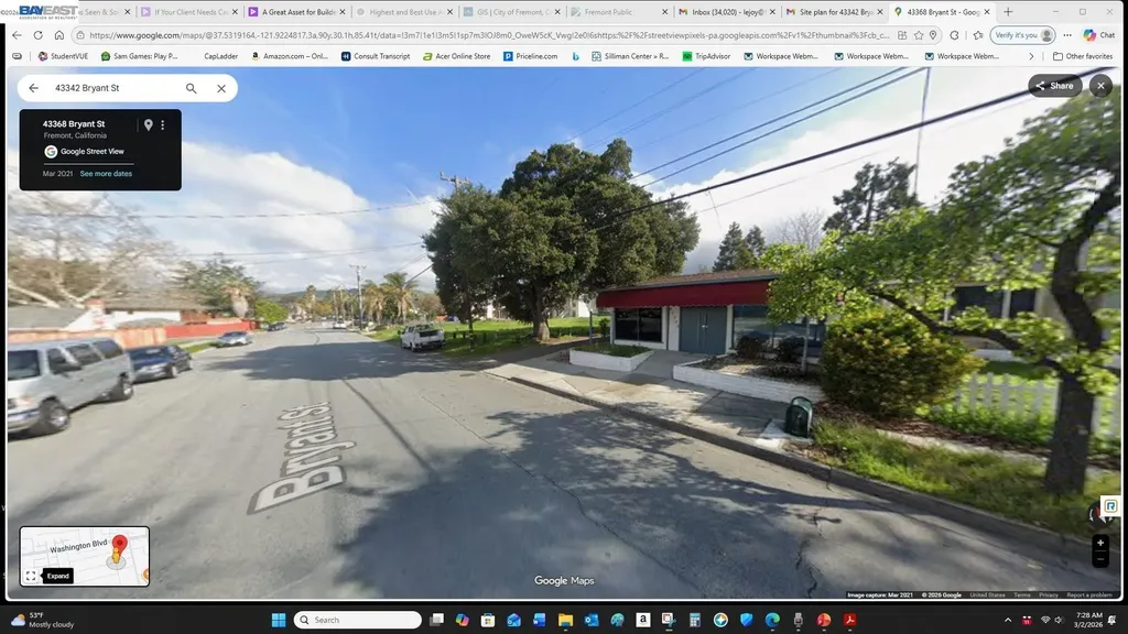 43342 Bryant Street Fremont CA 94539
