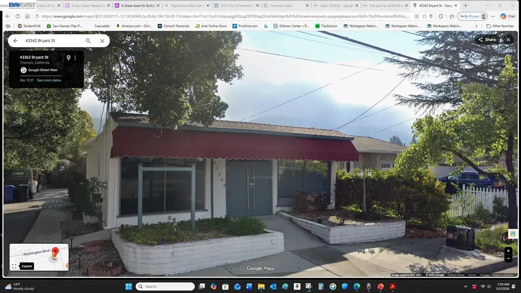 43342 Bryant Street Fremont CA 94539