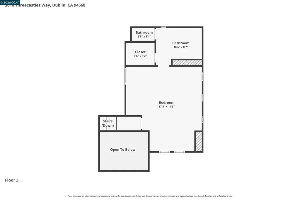 3016 Threecastles Way Dublin CA 94568