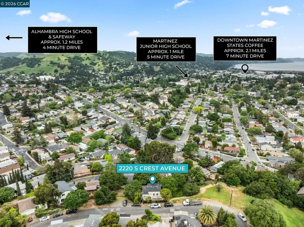 2220 Crest Avenue Martinez CA 94553