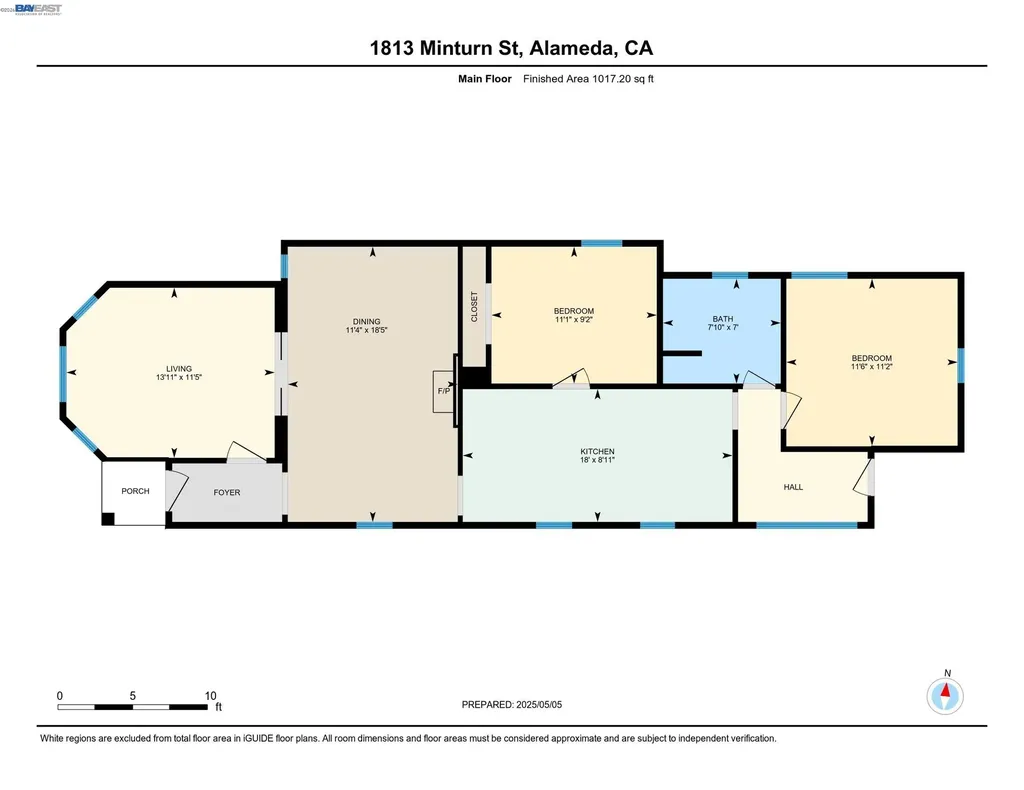 1813 Minturn Street Alameda CA 94501