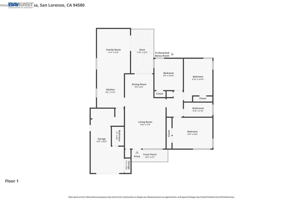 17790 Via Arriba San Lorenzo CA 94580