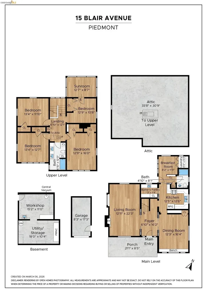 15 Blair Avenue Piedmont CA 94611