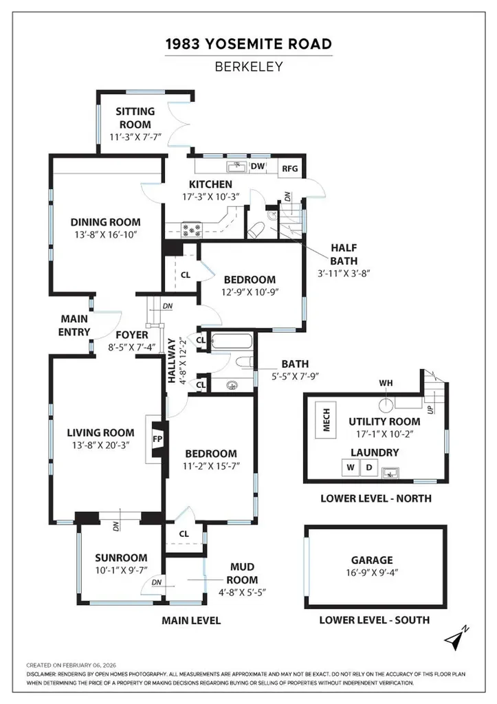 1983 Yosemite Road Berkeley CA 94707