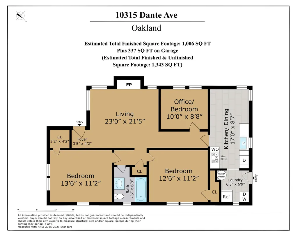 10315 Dante Avenue Oakland CA 94603