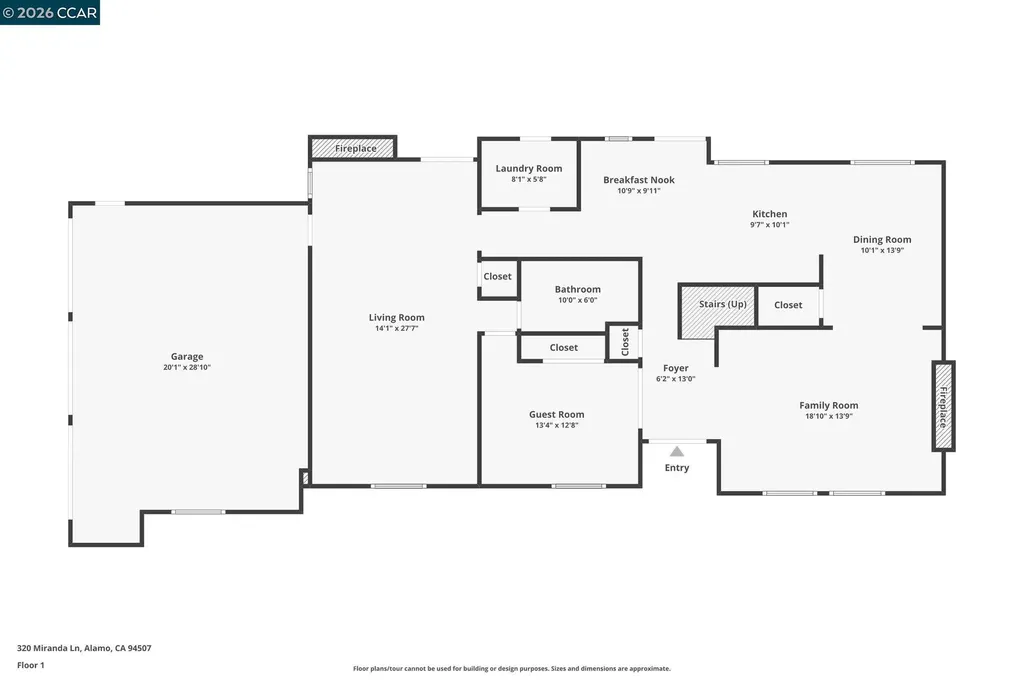 320 Miranda Lane Alamo CA 94507