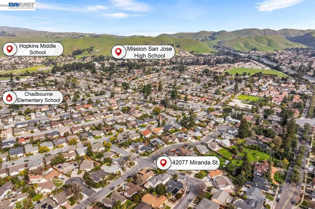 42077 Miranda Street Fremont CA 94539