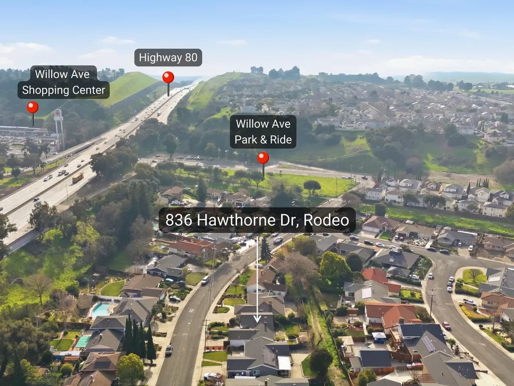 836 Hawthorne Drive Rodeo CA 94572