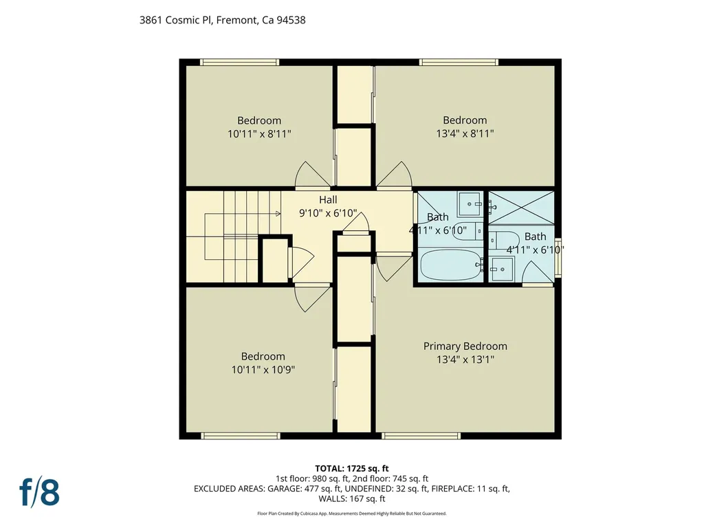 3861 Cosmic Place Fremont CA 94538